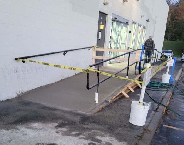 RAMP INSTALL IN PROGRESS - Edited